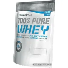 Протеин комплексный BioTech USA 100% Pure Whey (банан, 1000 г)