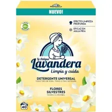 Стиральный порошок La Antigua Lavandera Полевые цветы 2,2 кг