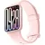 Фитнес-браслет Xiaomi Smart Band 9 Pro (розовый, с розовым силиконовым ремешком, китайская версия)