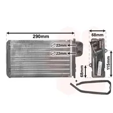 VAN WEZEL 40006100 - Теплообменник, отопление салона