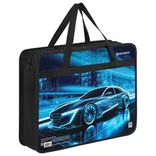 Школьный рюкзак Brauberg Optima. Night Driver / 272096