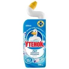Чистящее средство для унитаза 500мл Туалетный Утенок 5в1 морской