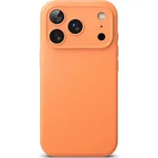 Чехол для телефона Ringke Silicone Magnetic для iPhone 17 Pro Max (Tangerine)