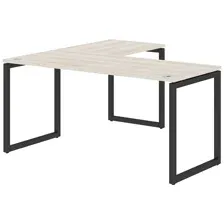 Стол угловой Xten-Q XQCT 1615 Black (R), сосна эдмонт