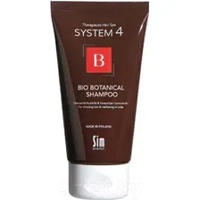 Шампунь для волос System 4 Bio Botanical Shampoo Против выпадения волос (75мл)