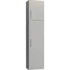 Шкаф-пенал Макс Стайл Kart 36 BySpan 222.6x50x42 4B4250 (пепел 621РЕ)