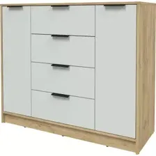Тумба Интерлиния Концепт КТ-Т120 Глосс (дуб золотой/грей)