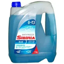 Антифриз SIBIRIA ОЖ-40 синий 5кг/4,3л