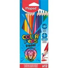 Набор цветных карандашей Maped Color Peps Strong 862712ZM (12 шт)