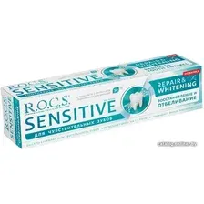 Зубная паста R.O.C.S Sensitive Восстановление и отбеливание 94 г