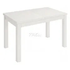 Стол кухонный ЭЛИГАРД One белый матовый 110-149x67x76 см (60775)