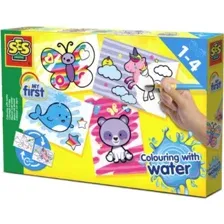 Набор для рисования SES Creative My First Мои первые раскраски водой Волшебные животные 14454