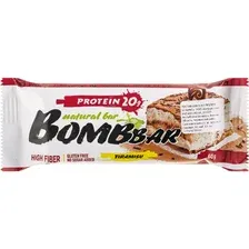 Протеиновый батончик Bombbar неглазированный, тирамису, 60 г