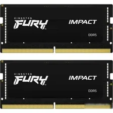 Оперативная память Kingston FURY Impact 2x16 ГБ DDR5 4800 МГц KF548S38IBK2-32