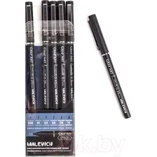 Набор капиллярных ручек Малевичъ GrafArt Pro / 196900 (6шт)