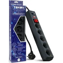 Сетевой фильтр Tokov Electric TKE-C06-SF5-1.8-ZV