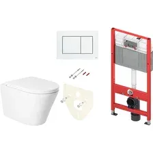 Унитаз подвесной Saniteco KW-9005W  TECE Kit 9400413