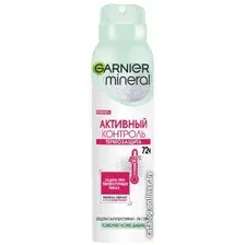 Антиперспирант-спрей Garnier Mineral Активный контроль термозащита 150 мл