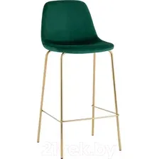 Стул барный Stool Group Валенсия SN OS-001B HLR-56 gl (велюр зеленый/золотые ножки)
