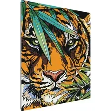 Картина по номерам PaintLine Тигр NOSI-A041