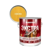 Пропитка защитно-декоративная АКВАТЕКС Экстра сосна 2,7 л
