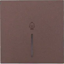 Кнопка для звонка Lezard Zima 704-7388-108QC (шоколад)