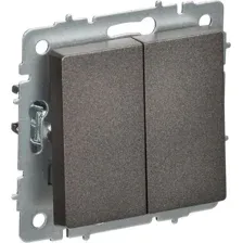 Выключатель IEK Brite BR-V23-0-10-K45 (темная бронза)