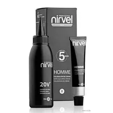 Крем-краска для волос Nirvel Homme CT-7 (2x30мл, светло-каштановый)
