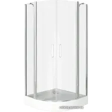 Душевой уголок Good Door Pandora R 100x100 (прозрачный/хром)