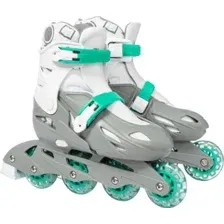 Роликовые коньки Ricos Kudo PW-128 L (р. 39-42, бирюзовый/серый)