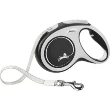 Поводок-рулетка Flexi New Comfort L Tape 8 м (черный)