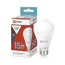Лампа светодиодная E27 IN HOME LED-MO-PRO 15 Вт 6500К (4690612036366)