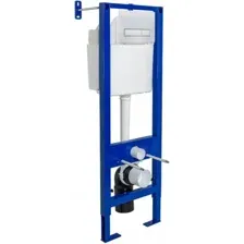 Инсталляция для унитаза Berges Wasserhaus Atom Line 410 040339 (с кнопкой)