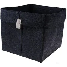 Корзина Handy Home Фетр, UC-198, черный, 230х230х265 мм