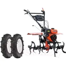 Мотокультиватор бензиновый Skiper SP-850S + колеса 6.00-12 (комплект)