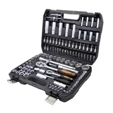 набор инструмента! 108пр.1/4'', 1/2'' (6-гран)(4-32мм)\ PA-41082-5 PARTNER