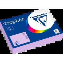 Офисная бумага Clairefontaine А4 80г/м2 1872PC (500л, пастельный бледно-лиловый)