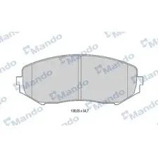 Тормозные колодки дисковые передняя ось MANDO MBF015841