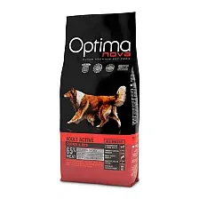 Сухой корм для собак Optimanova Adult Active Chicken & Rice (12кг)