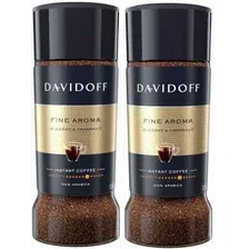 Кофе натуральный растворимый сублимированный Davidoff Fine Aroma instant 100gr-2шт