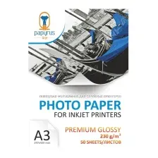 Фотобумага Papyrus Premium A3 230 г/м2 / BN04330 (50л, глянцевый)