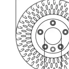 Тормозной диск BOSCH 0 986 479 A33 вентилируемый , передняя ось