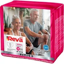 Подгузники-трусы для взрослых Reva Care Fit & Go M (10шт)