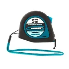 рулетка! 'Ergonomisch', 5м/25мм, магнитный обрезиненный зацеп\ 31103 GROSS