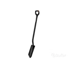 Лопата штыковая с закругленным лезвием Ergonomic Pro FISKARS черная 1066709 FISKARS 1066709
