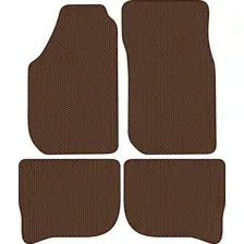 Комплект ковриков для авто Alicosta Audi 100 I (седан, универсал / 4A2, 8C5) 1990 - 1995 (коричневый, сота)