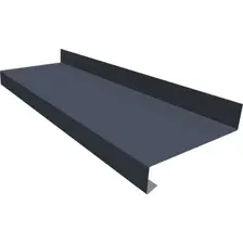 Отлив оконный Скайпрофиль 40x150x1500мм (RAL 7024 графит)