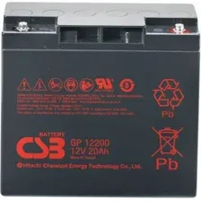 Аккумулятор для ИБП CSB Battery GP12200 (12В/20 А·ч)