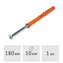 Дюбель рамный ЕКТ RD-H 10х180 с шурупом (нейлон)