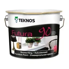 Краска Teknos Futura 90 Base 1 (2.7л, белый)